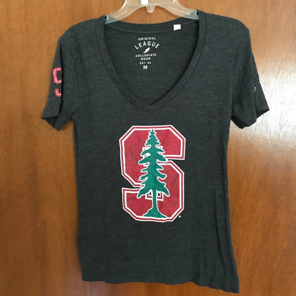 Dark Gray Stanford V-Neck